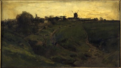 Blick auf Montmartre, Nordwestseite von Alexandre Defaux