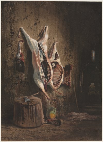 Kadaver von Alexandre Gabriel Decamps