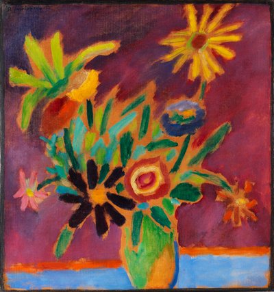 Bunte Blumen, 1915 von Alexei Javlensky von