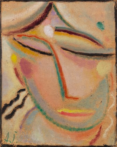 Kleiner Kopf, ca. 1922 von Alexei Javlensky von