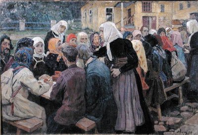 Mahlzeit, 1917 von Alexei Mikhailovich Korin