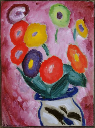 Blumenstillleben, 1915 von Alexej von Jawlensky