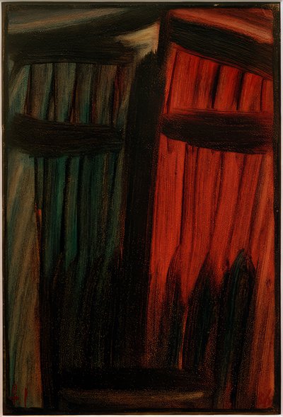Große Meditation: Verhaltene Glut von Alexej von Jawlensky