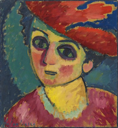 Roter Hut von Alexej von Jawlensky