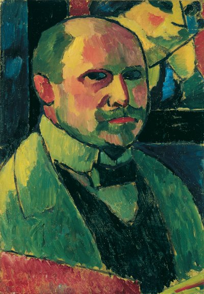 Selbstbildnis von Alexej von Jawlensky