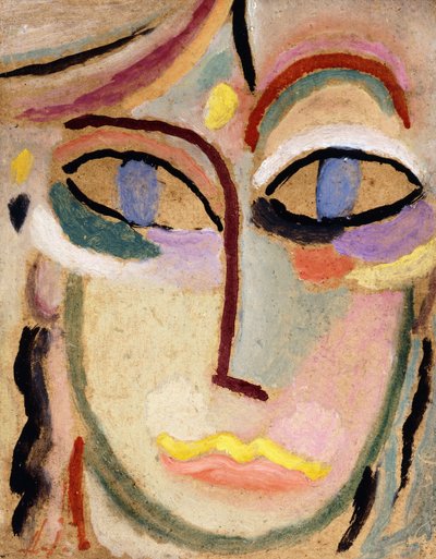 Frauenkopf, ca. 1922 von Alexej von Jawlensky
