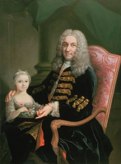 Doppelporträt von Alexis Simon Belle