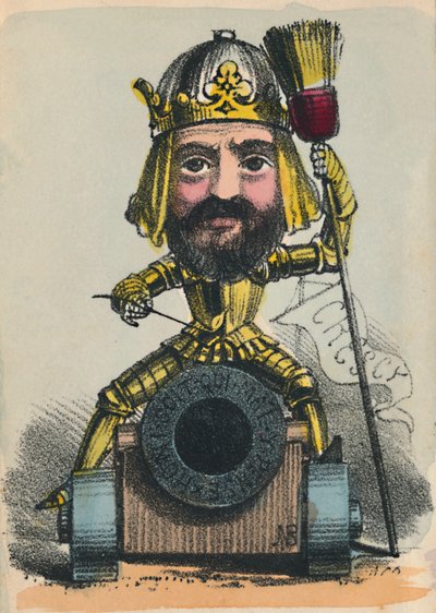 Edward III, 1856 von Alfred Crowquill