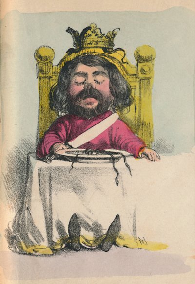 Heinrich I., 1856 von Alfred Crowquill