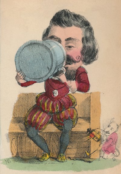 James I, 1856 von Alfred Crowquill