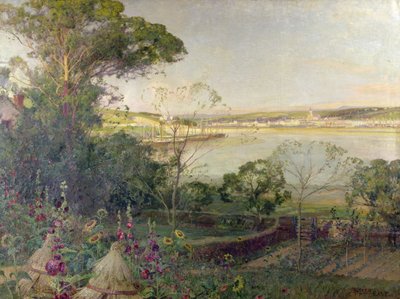 Ein sonniger Zufluchtsort von Alfred East