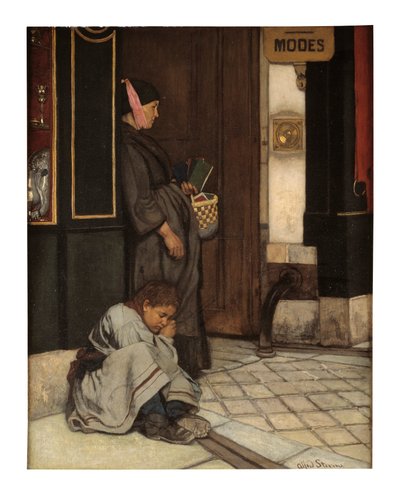 Betteln toleriert von Alfred Emile Stevens