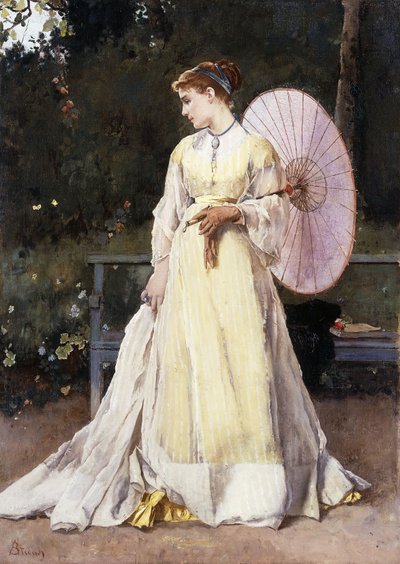Auf dem Land von Alfred Emile Stevens