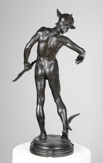 Perseus rüstet sich von Alfred Gilbert