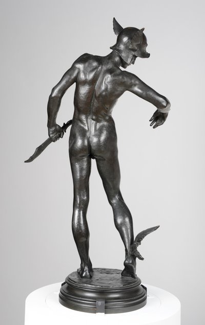Perseus rüstet sich von Alfred Gilbert