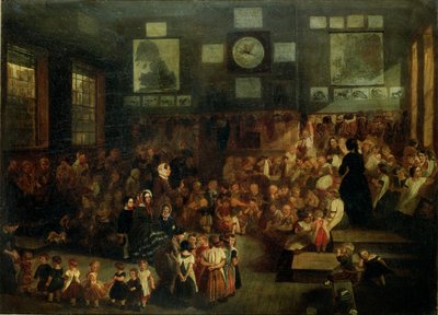 Ann Street School, Birmingham, 1855 von Alfred H. Green