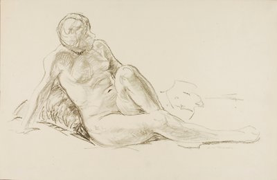 Liegender Akt von Alfred H. Maurer