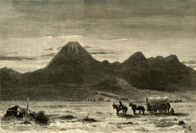 Lassens Butte, Sacramento Valley, 1872 von Alfred Harral