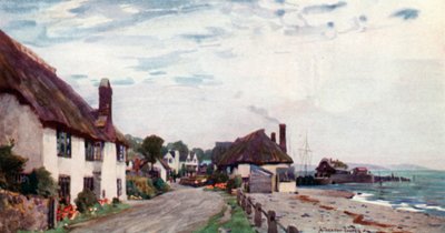 Porlock Weir von Alfred Heaton Cooper