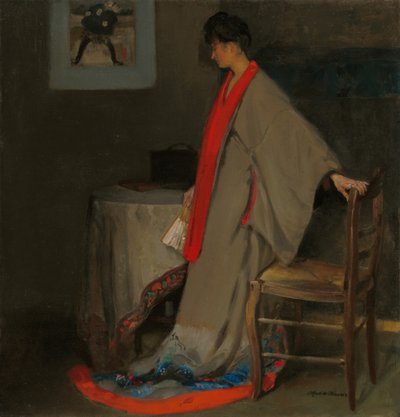 Junge Frau im Kimono von Alfred Henry Maurer