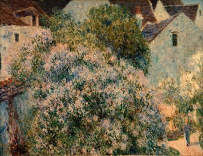Der Flieder in meinem Garten von Alfred Sisley