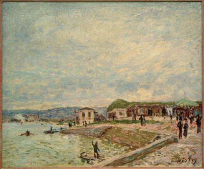 Die Seine am Point-du-Jour von Alfred Sisley