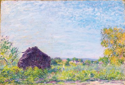 Der Heuhaufen, 1877 von Alfred Sisley