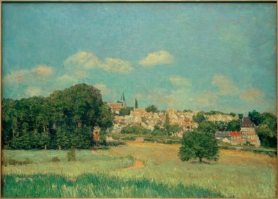 Blick auf Marly-le-Roi, Sonnenlicht-Effekt von Alfred Sisley