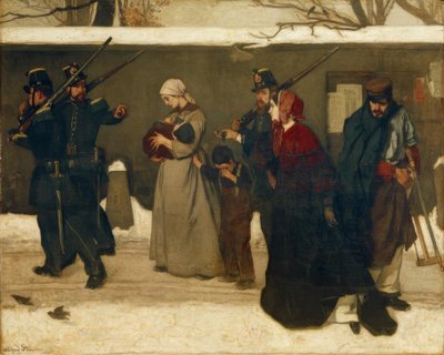 Was Landstreicherei genannt wird von Alfred Emile Stevens