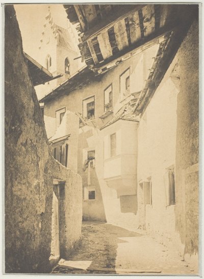Eine Straße in Sterzing, Tirol von Alfred Stieglitz