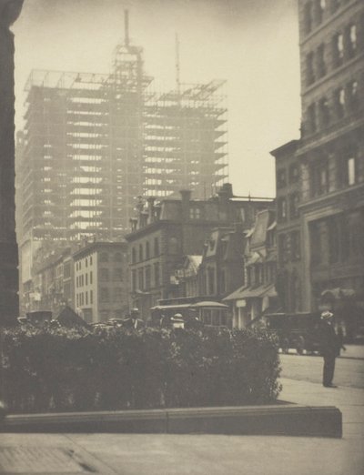 Alt und Neu New York, 1910 von Alfred Stieglitz