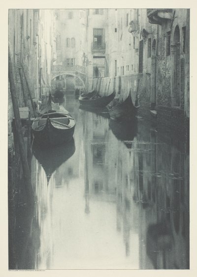 Reflexion - Venedig von Alfred Stieglitz