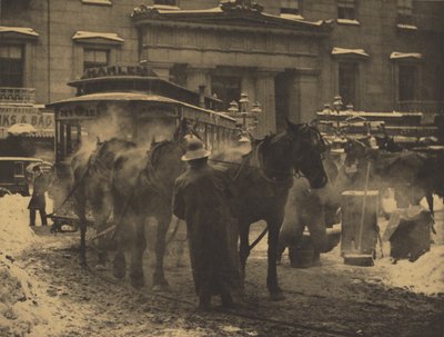Der Terminal, New York von Alfred Stieglitz