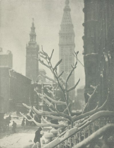 Zwei Türme, New York, 1911 von Alfred Stieglitz