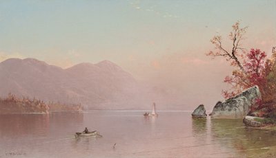 Herbstnebel, Lake George von Alfred Thompson Bricher