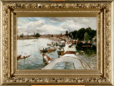 Henley Regatta, 1881 von Alfred de Breanski