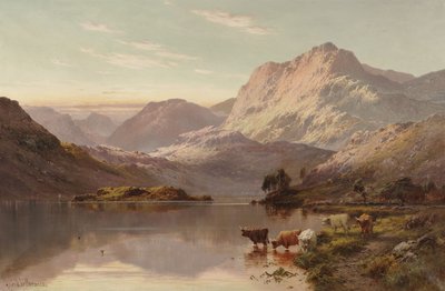 Loch Fad von Alfred de Breanski