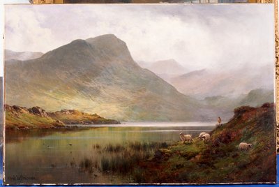 Loch Ness von Alfred de Breanski