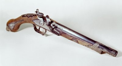 Pistole von Abd el-Kader (1808-83) von Algerian School