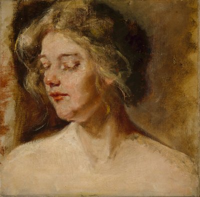 Blondes Studiomodell von Alice Pike Barney