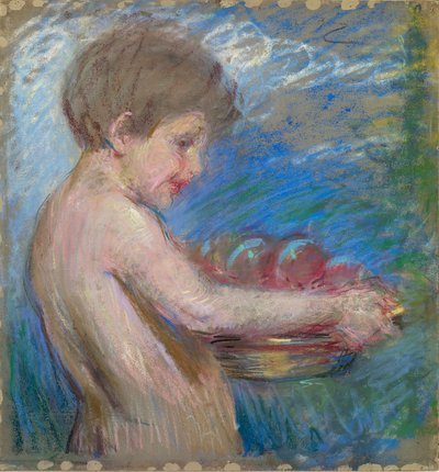 Kind mit Frucht von Alice Pike Barney