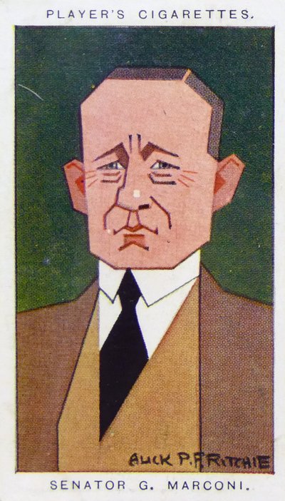 Guglielmo Marconi von Alick Penrose Forbes Ritchie