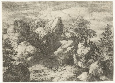 Felsenlandschaft von Allaert van Everdingen