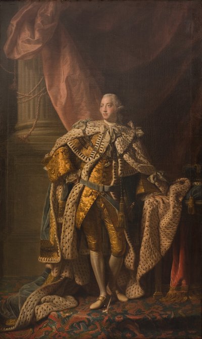 George III. von England von Allan Ramsay