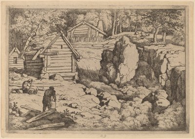 Der Zimmermann von Allart van Everdingen
