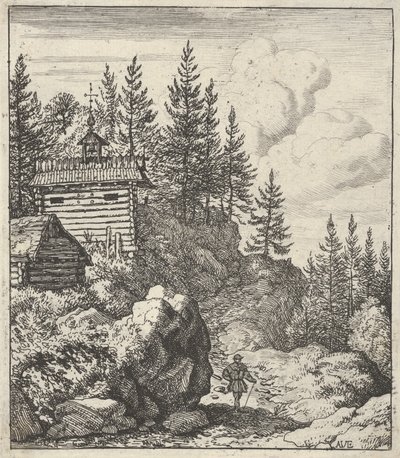 Die Kapelle, 17. Jahrhundert von Allart van Everdingen