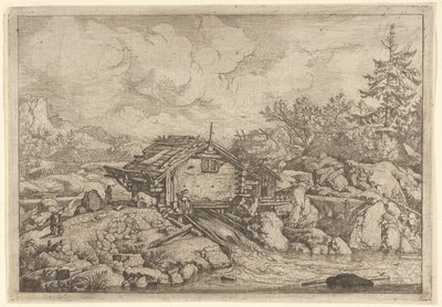 Die Wassermühle von Allart van Everdingen