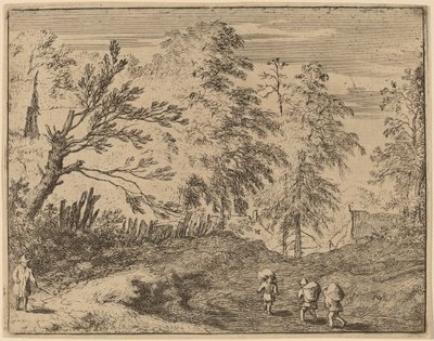 Drei Träger von Allart van Everdingen
