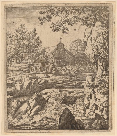 Wasserfall von Allart van Everdingen