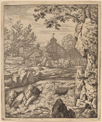 Wasserfall von Allart van Everdingen